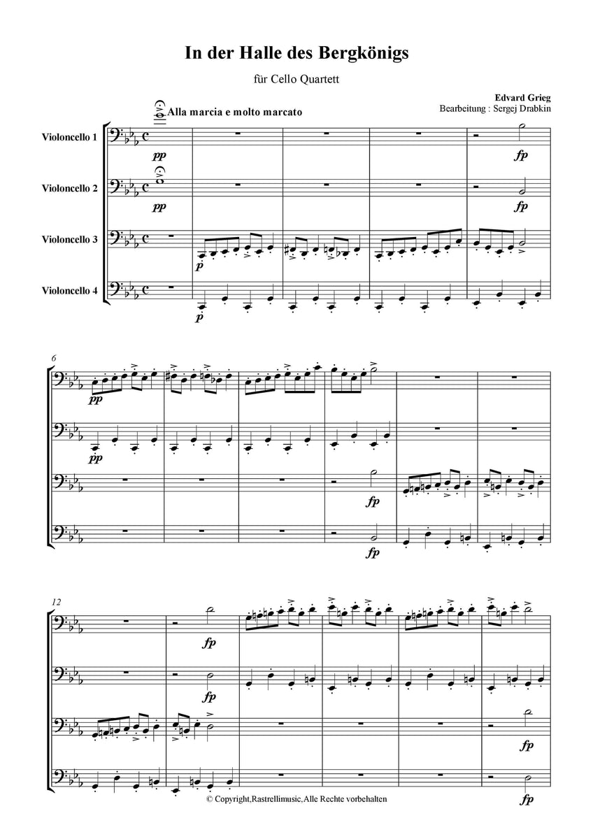 In Der Halle Des Bergkönigs Grieg